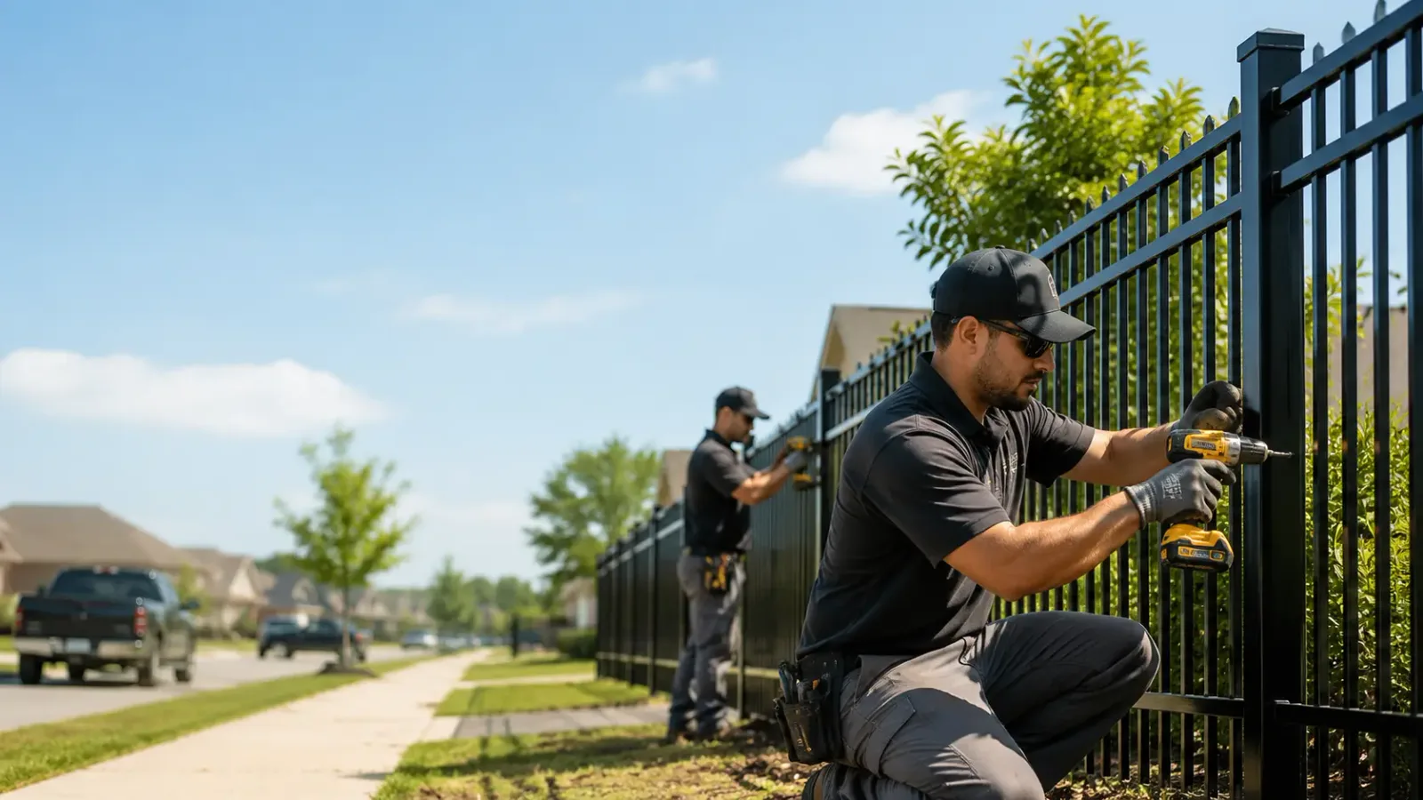 Metal Fence Installation in Mechanicsville, MD